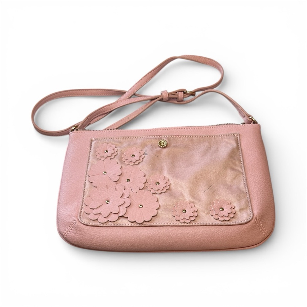 LC Lauren Conrad Pink Floral Shoulder Bag